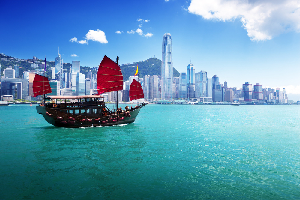Hong Kong harbour Hong Kong harbour